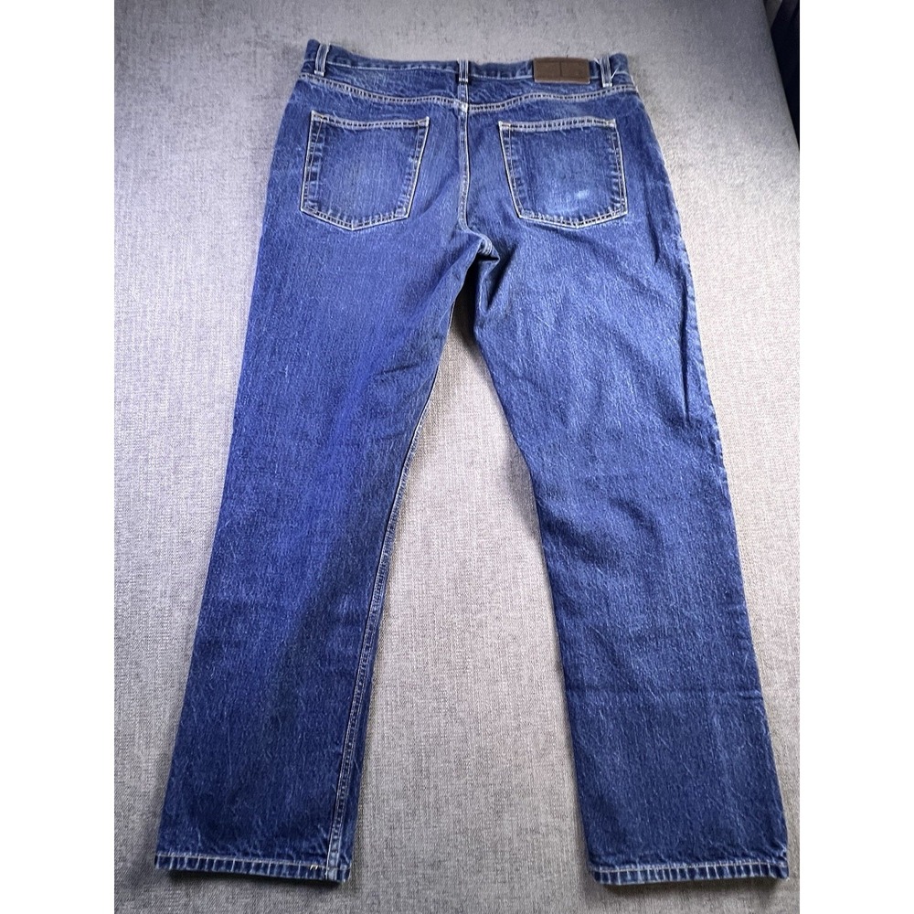 Tommy‎ Hilfiger Jeans Men's 36x32 Blue Straight Relaxed Preppy City Medium Wash - Picture 10 of 13
